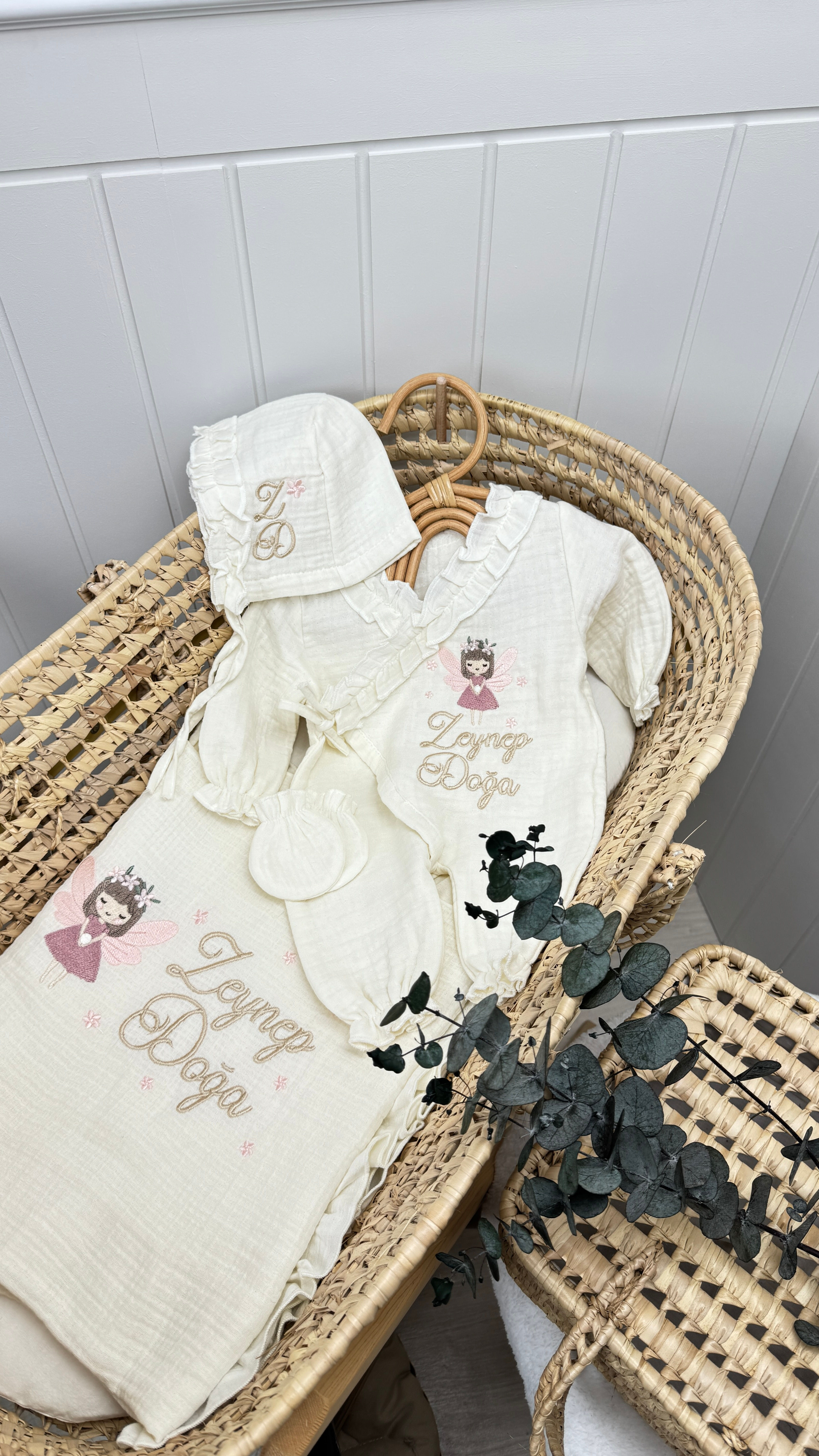 Tulum şapka eldiven battaniye yastık Puset örtüsü 