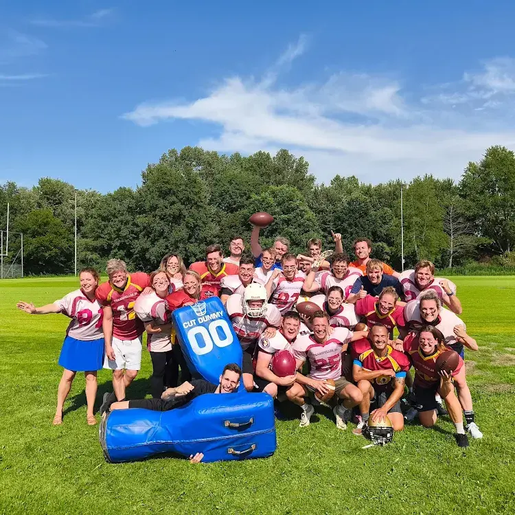 Groepsfoto bedrijfsuitje AFAS