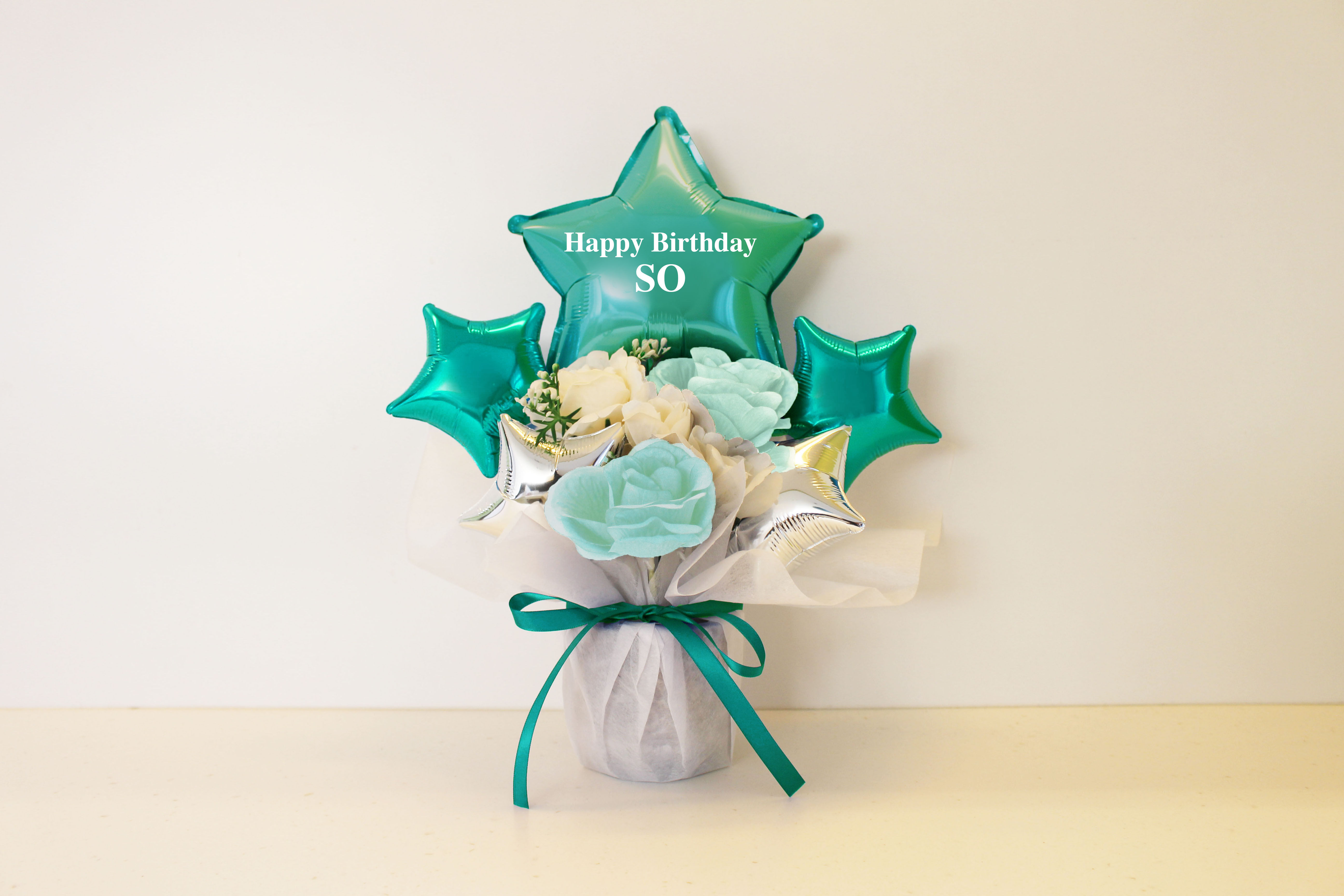 ギフトブーケ　グリーン（S）