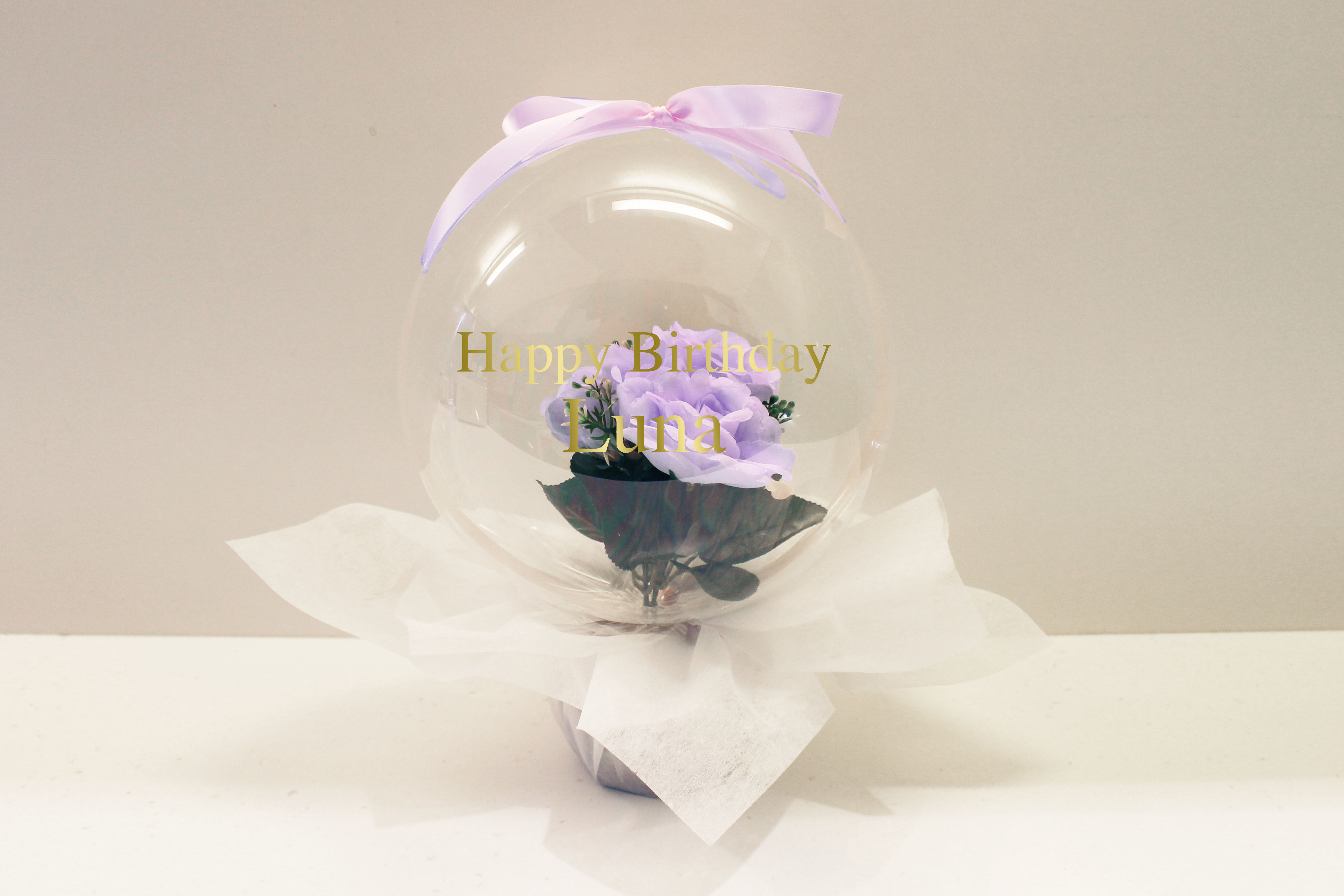 バルーンフラワー　ラベンダー