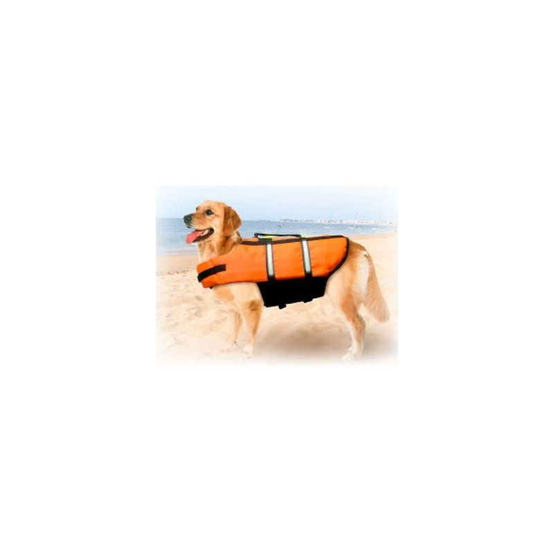 Miniature : GILET SAUVETAGE CHIEN Flamingo