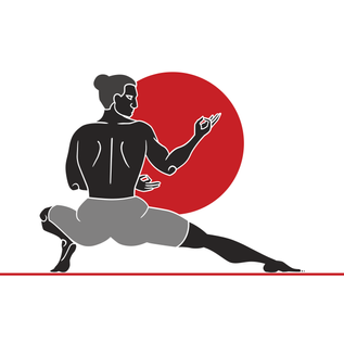 Surfer's Lunge with Mudra Pose