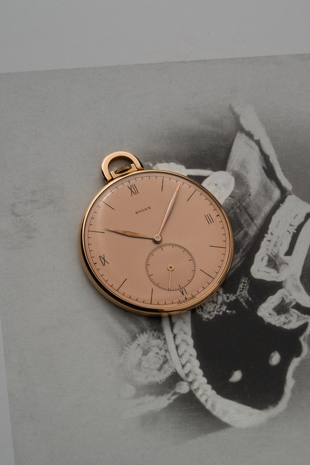 Rolex Pocket watch pink on pink