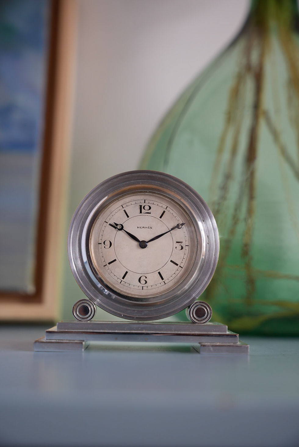 Hermès table clock