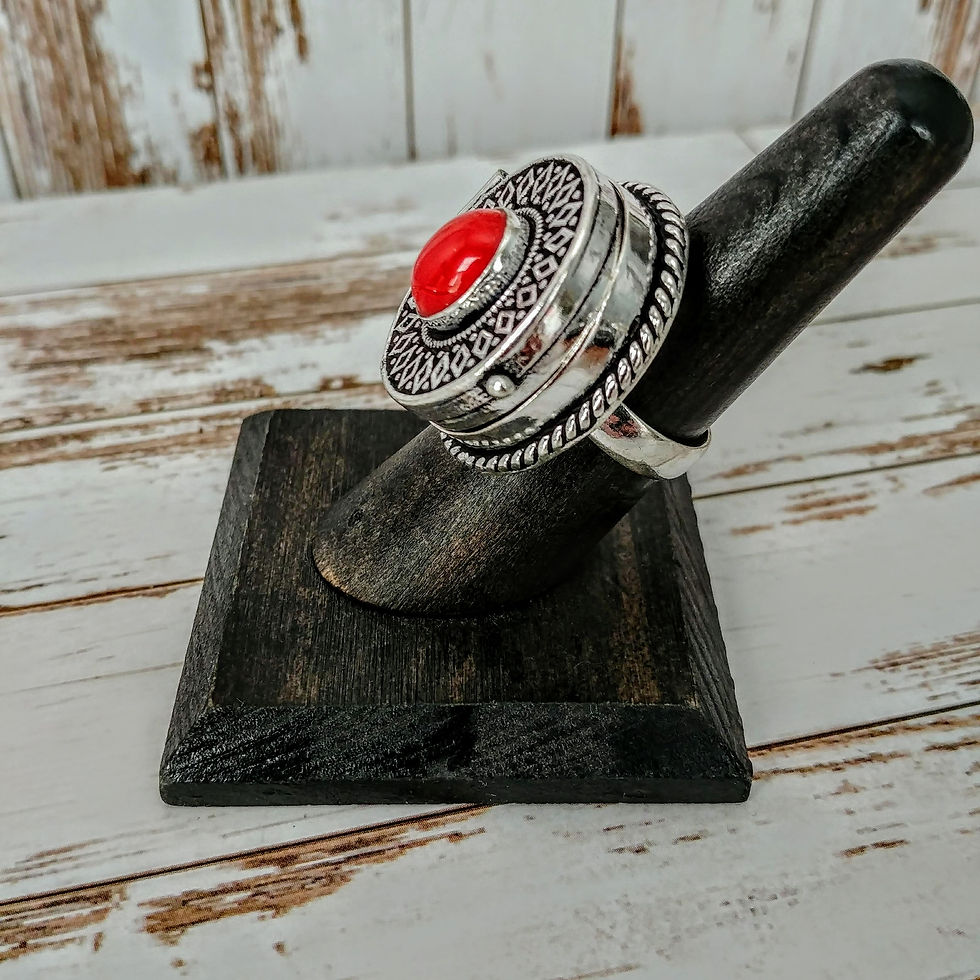 Thumbnail: Coral Poison Box Ring