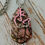 Thumbnail: Deer Love Rhodonite Pendent