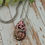 Thumbnail: Deer Love Rhodonite Pendent