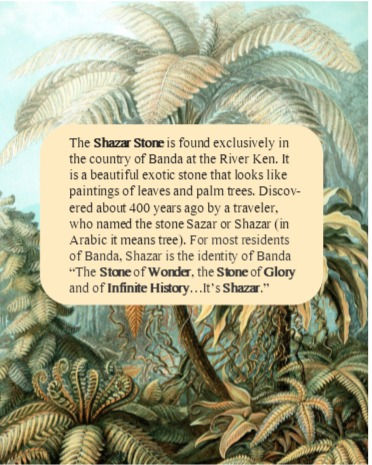 Thumbnail: Shazar Stone Scenic Pendent