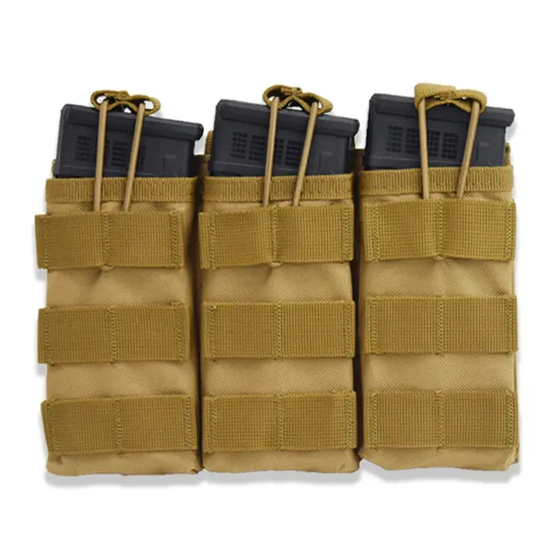 Thumbnail: Open Top Single/Double/Triple Magazine Pouch Tactical Airsoft Nylon Pouch
