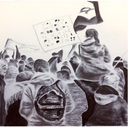 La relève 2, Manifestation contre la réforme des retraites du 31.01.23, Aller au Charbon.