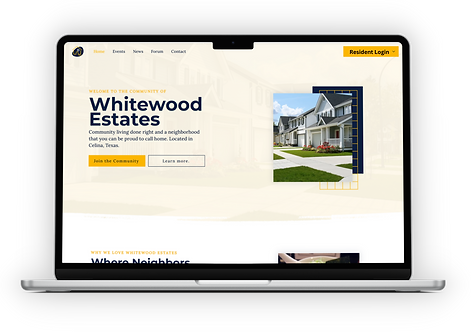 Homeowners Association Website - Dallas Texas Web Design Company
