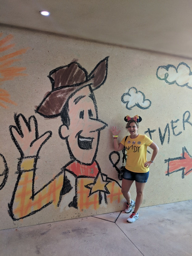 disney wall toy story land