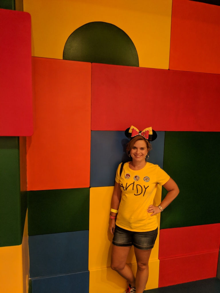 disney wall toy story land