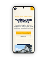 Homeowners Association Website Mobile View - Dallas Texas Web Design Company