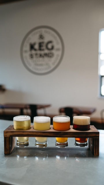 Flight of beers