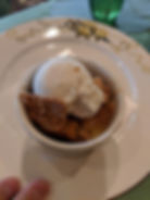 tiana's bread pudding