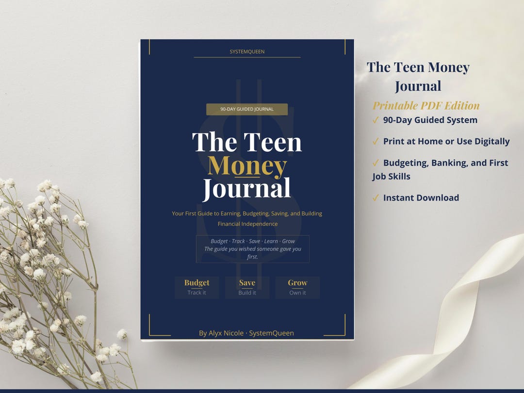 The Teen Money Journal by Alyx Nicole
