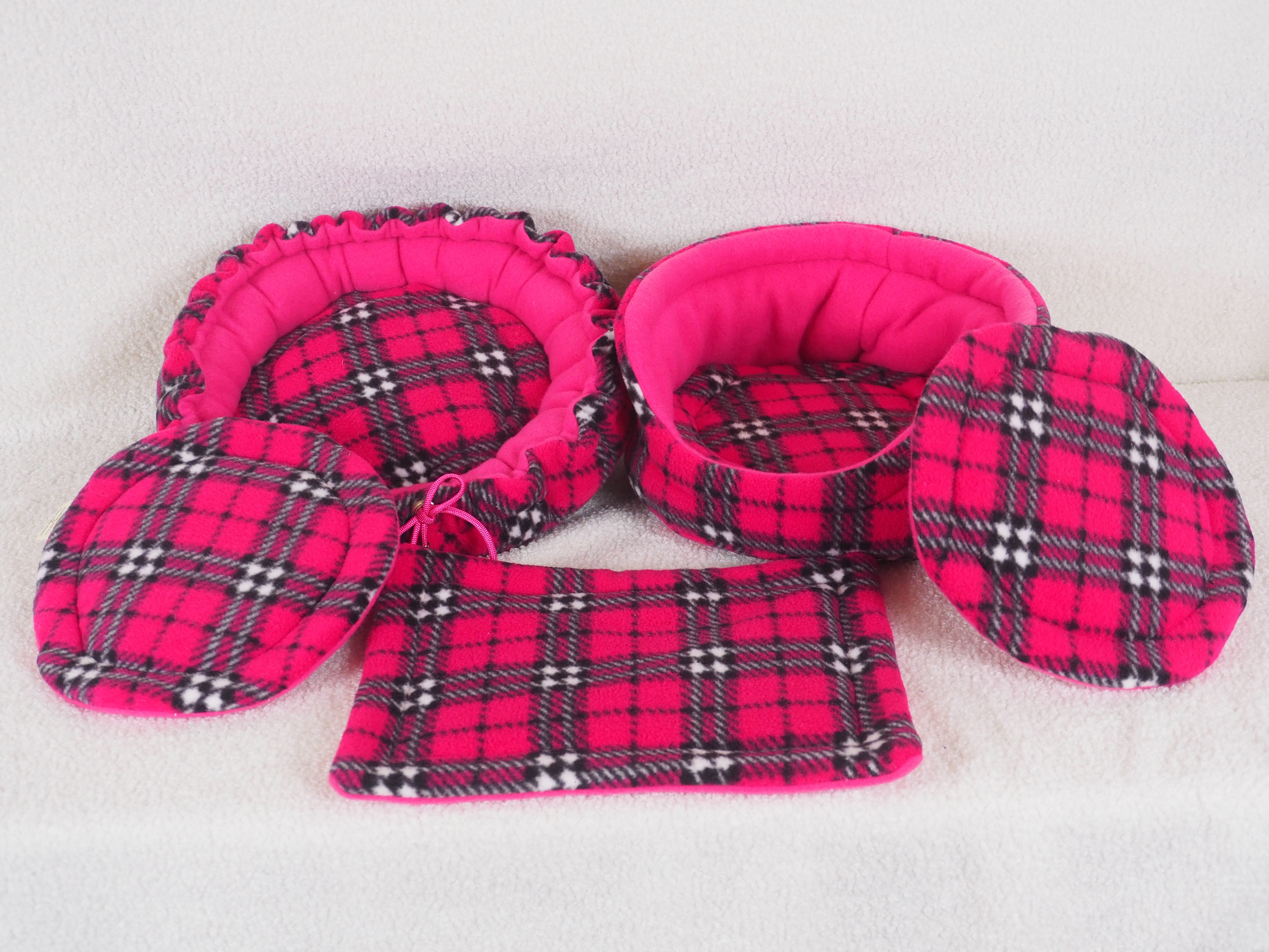 Pink Tartan Cozy Collection