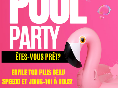 Pool Party à Vercity : Une soirée inoubliable en perspective !