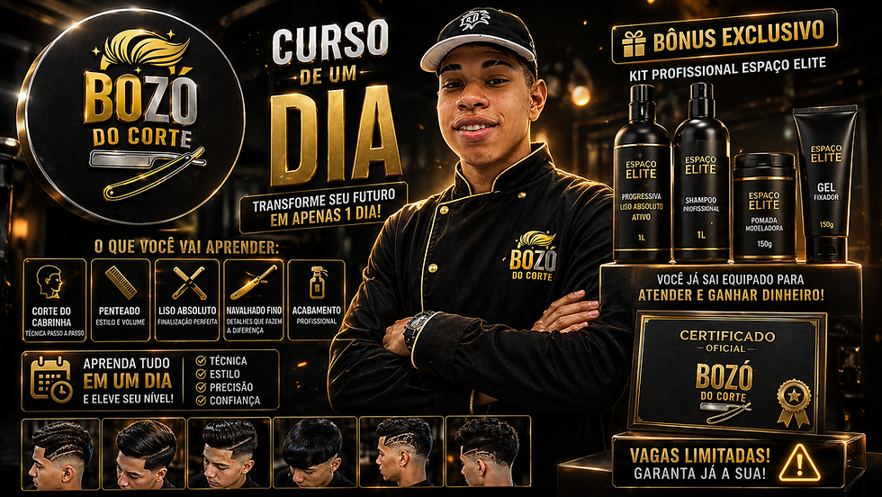 💈 CURSO BOZÓ DO CORTE – IMERSÃO 1 DIA