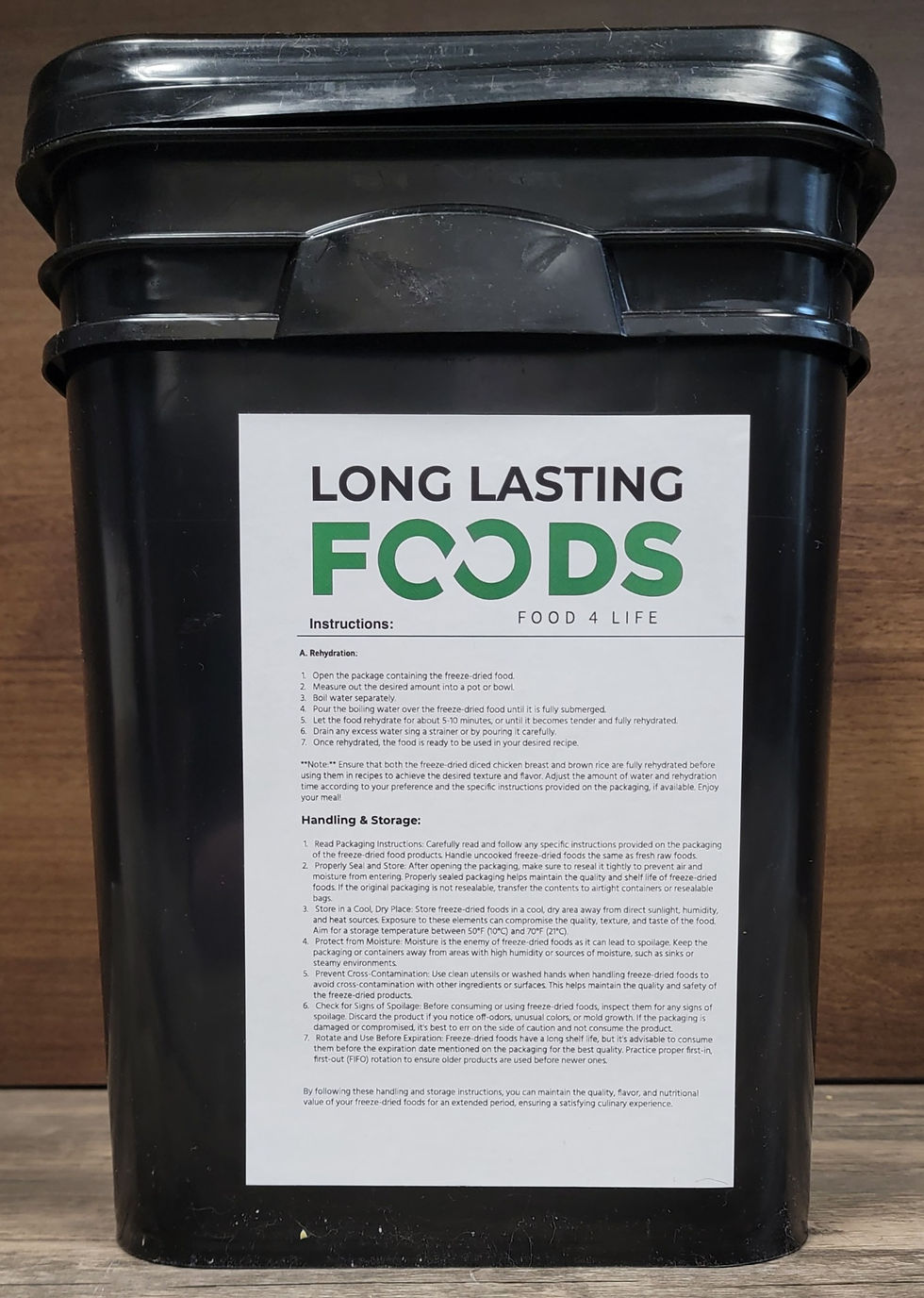 Miniatura:  Freeze-Dried Chicken & Rice Bucket