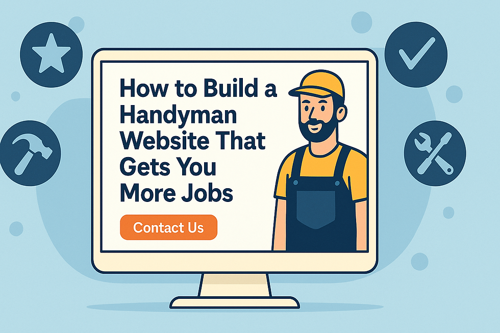A plain-English, step-by-step guide for local handymen to create a simple, professional website that drives more calls and bookings without tech headaches.