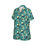 Thumbnail: Moon Cats in Teal Silk Pajama Set With Short Sleeve