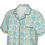 Thumbnail: Meowshrroms in Blue Silk Pajama Set With Short Sleeve