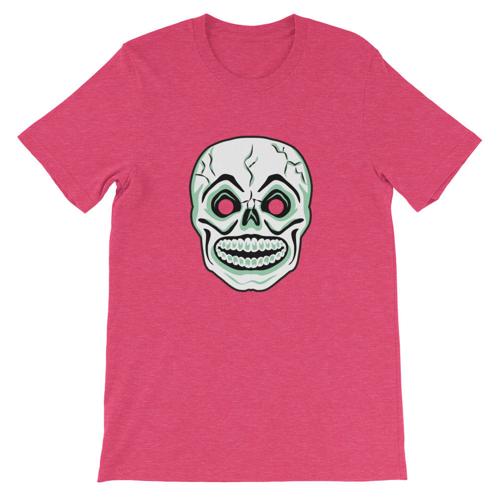 Masquerade Retro Skull Mask Short-Sleeve Unisex T-Shirt