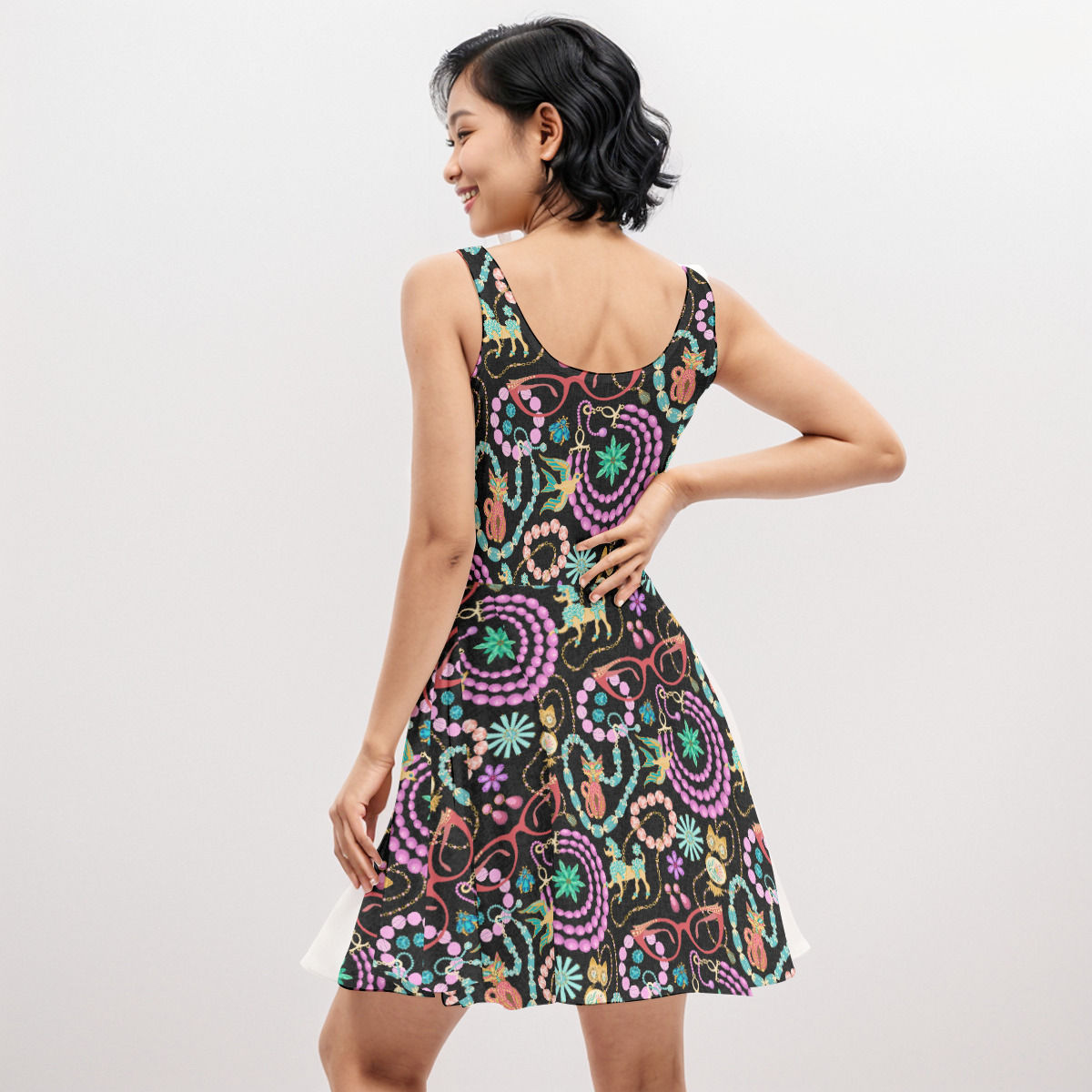 Hidden Gems Pocket Skater Dress