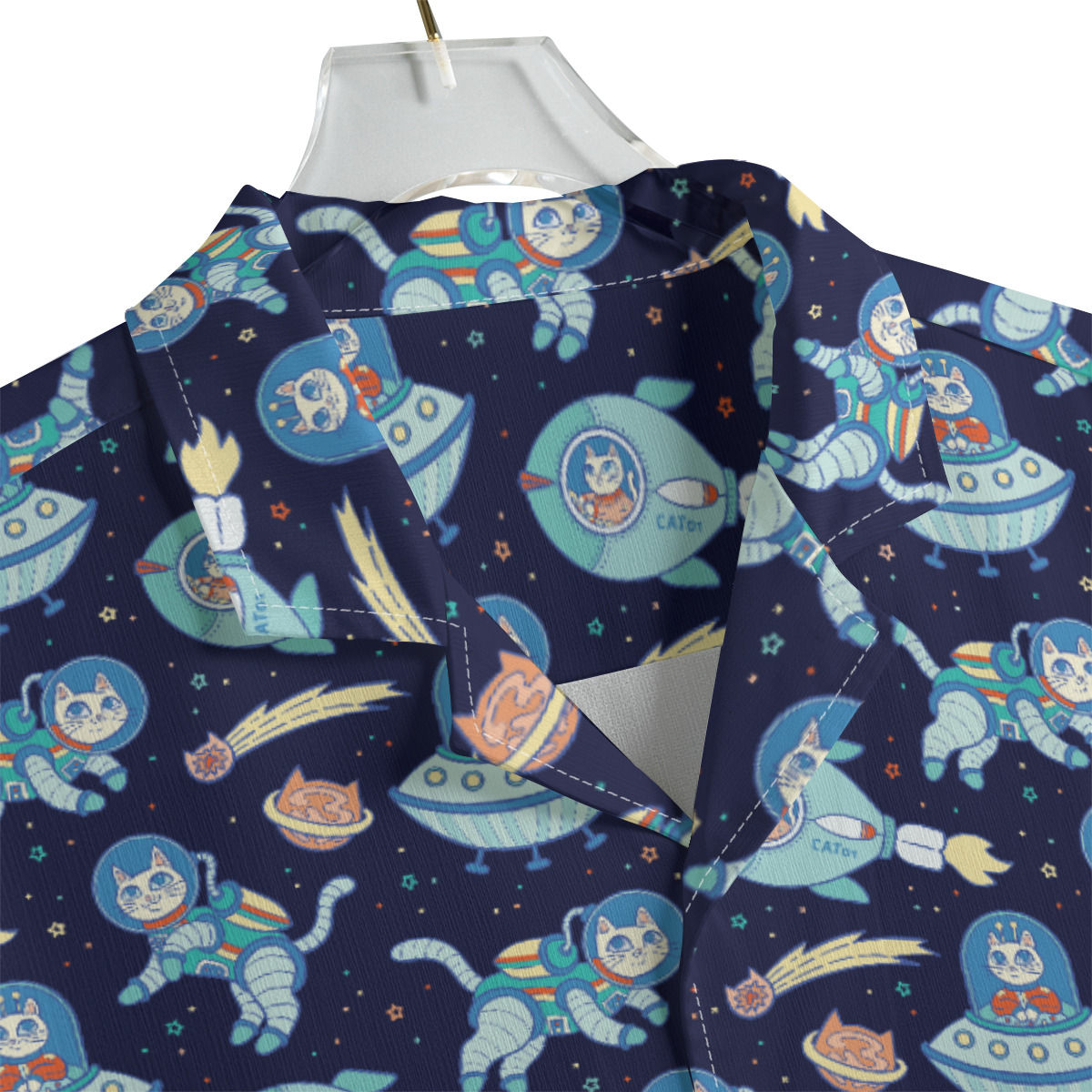 Astro Cats Hawaiian Shirt