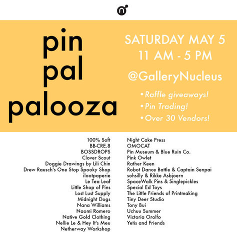 PinPal Palooza 2018
