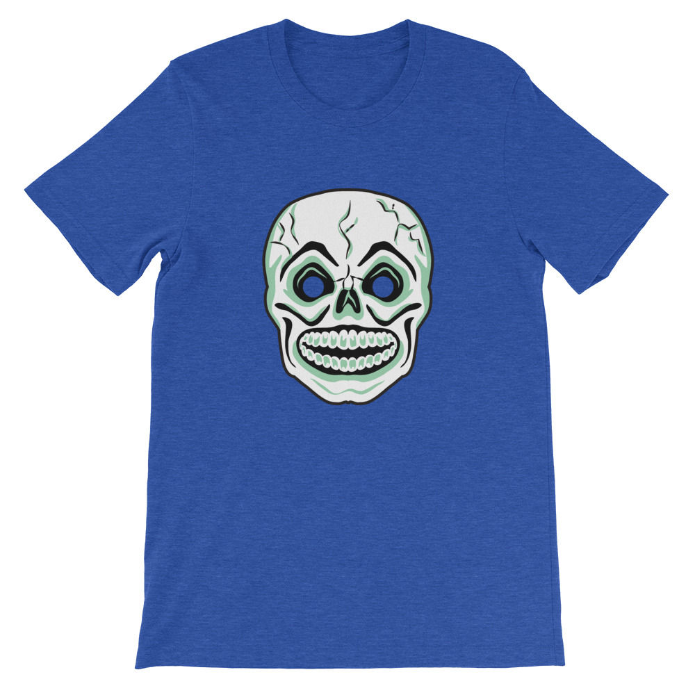 Masquerade Retro Skull Mask Short-Sleeve Unisex T-Shirt