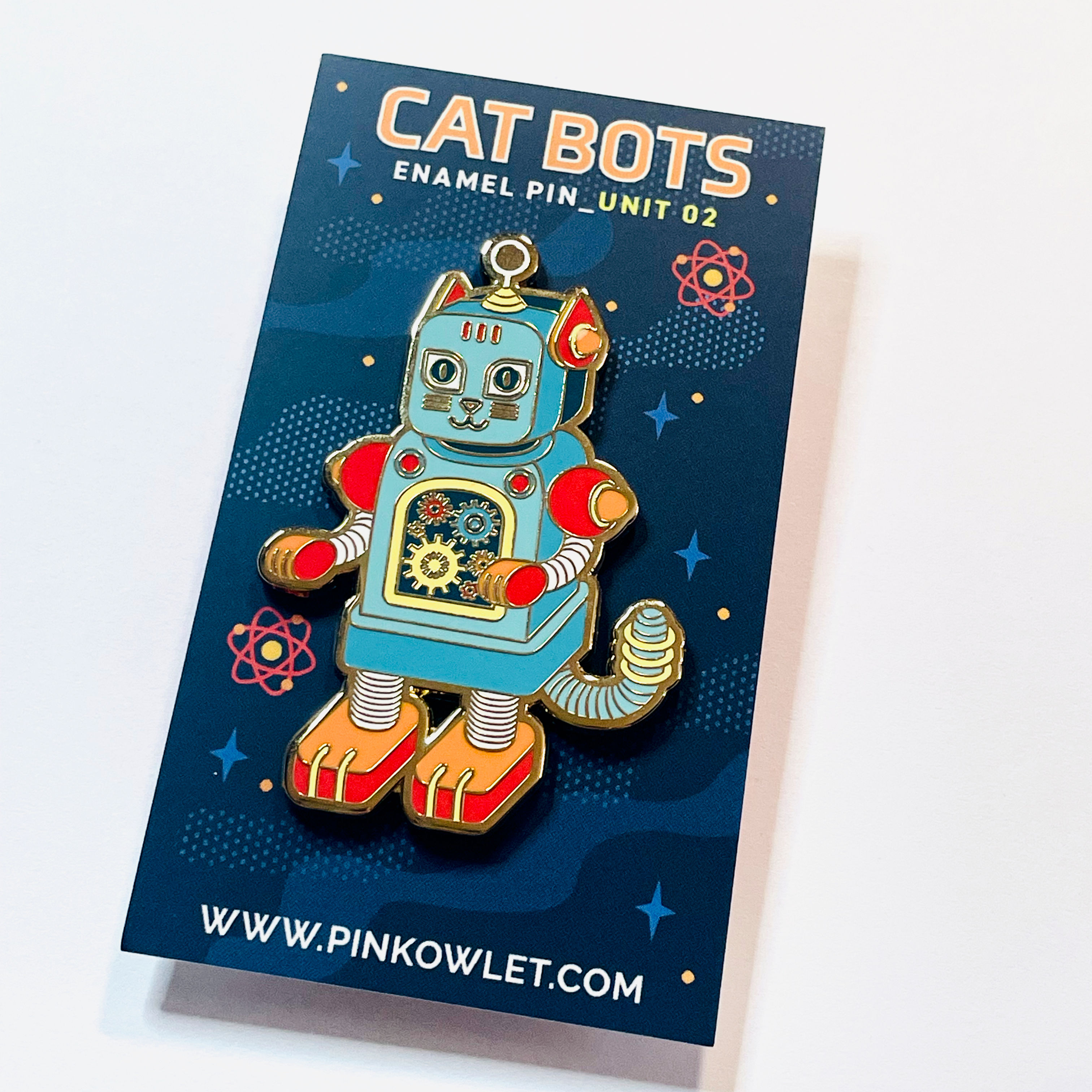Cat Bots Unit 02 Enamel Pin