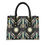 Thumbnail: Deco Sun Cats in Jewel Tones Women's Tote Bag With Black Handle