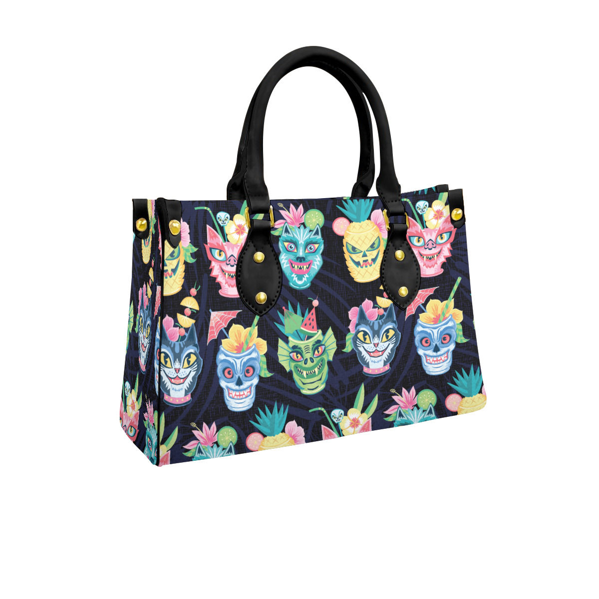 Monster Tiki Mugs Tote Bag