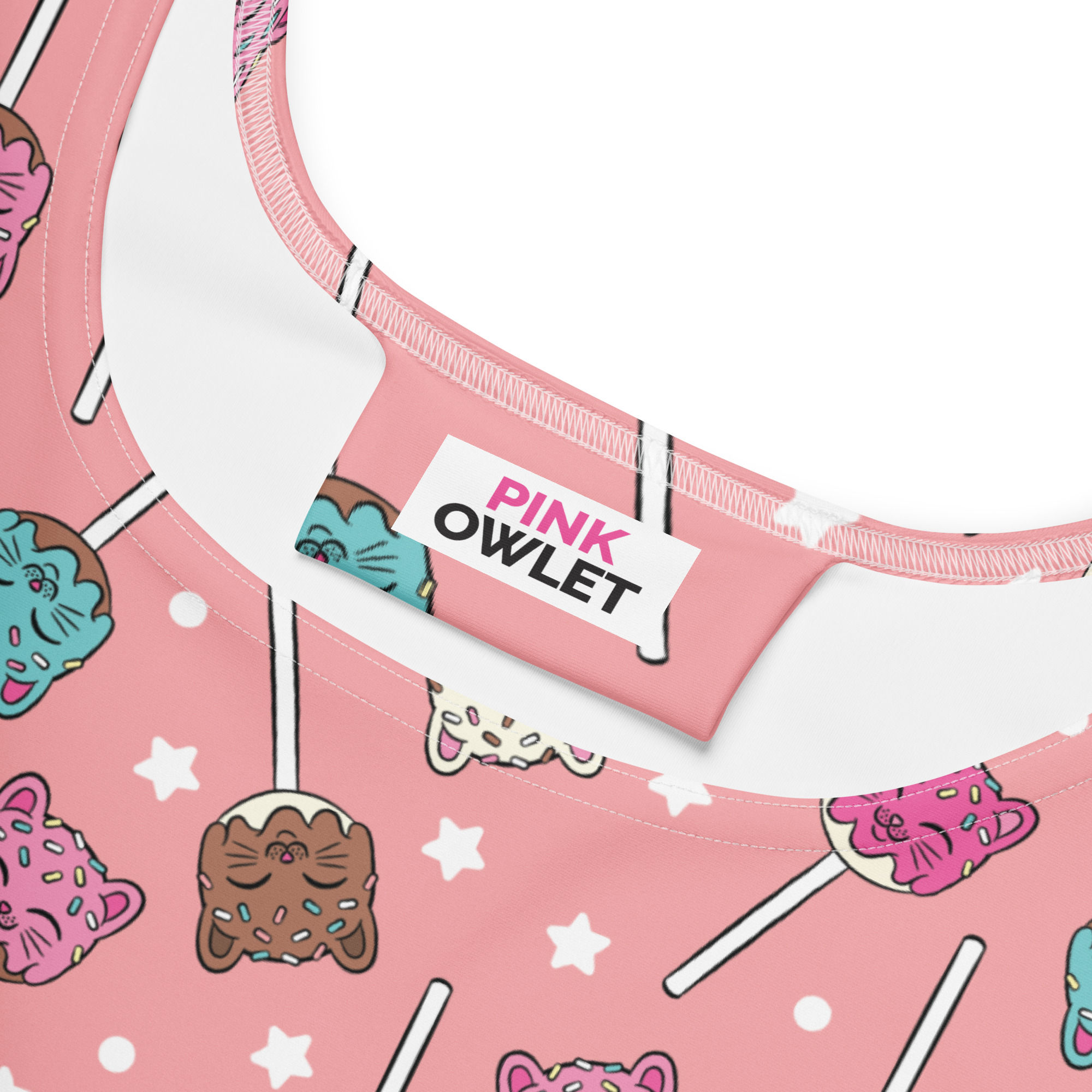 KItty Pops Skater Dress in Pink