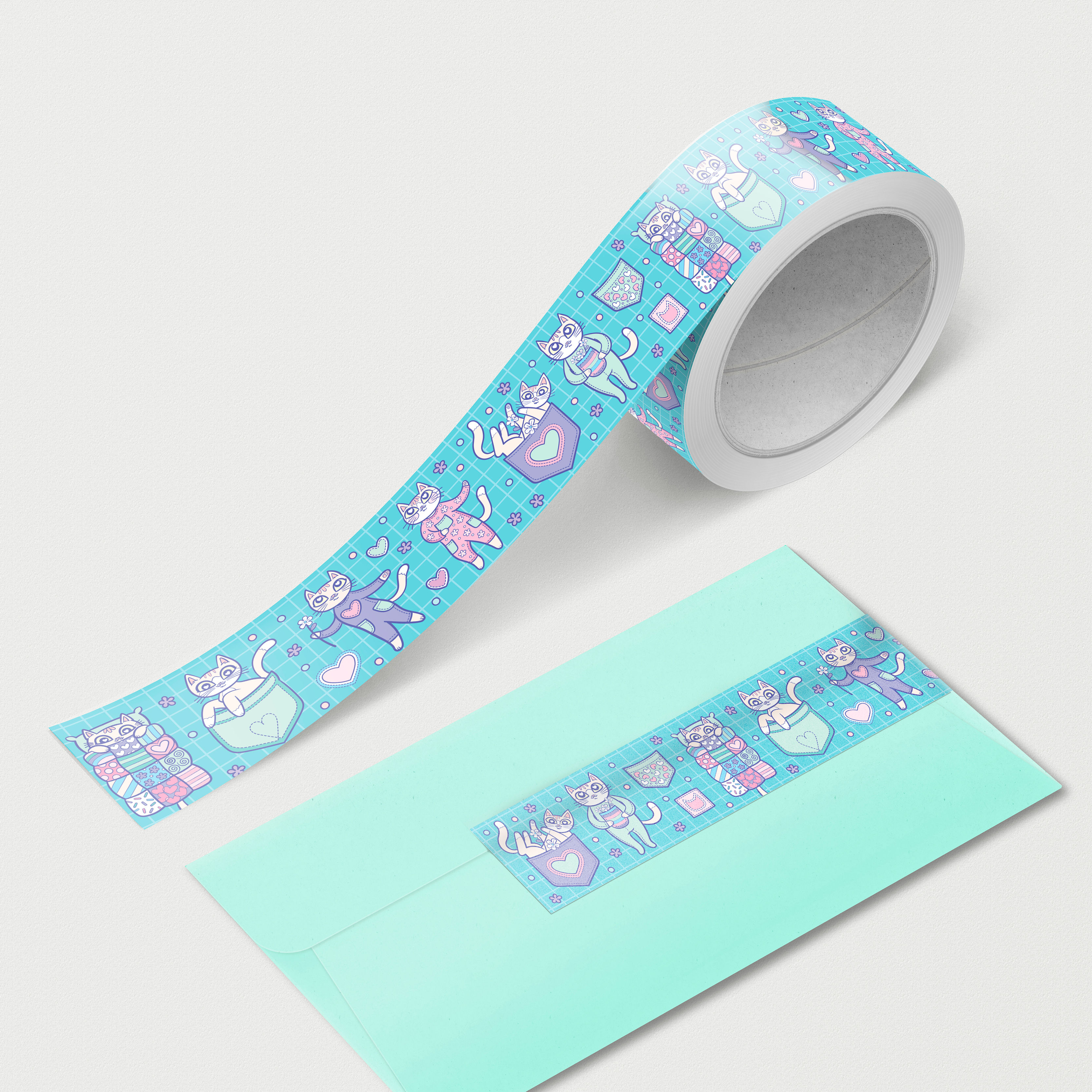 Cats in Pajamas Washi Tape