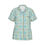 Thumbnail: Meowshrroms in Blue Silk Pajama Set With Short Sleeve