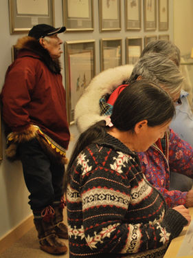 2010 Qajaq Revitalization Project, Part 2, Exhibit Installation - 61 of 67.jpg