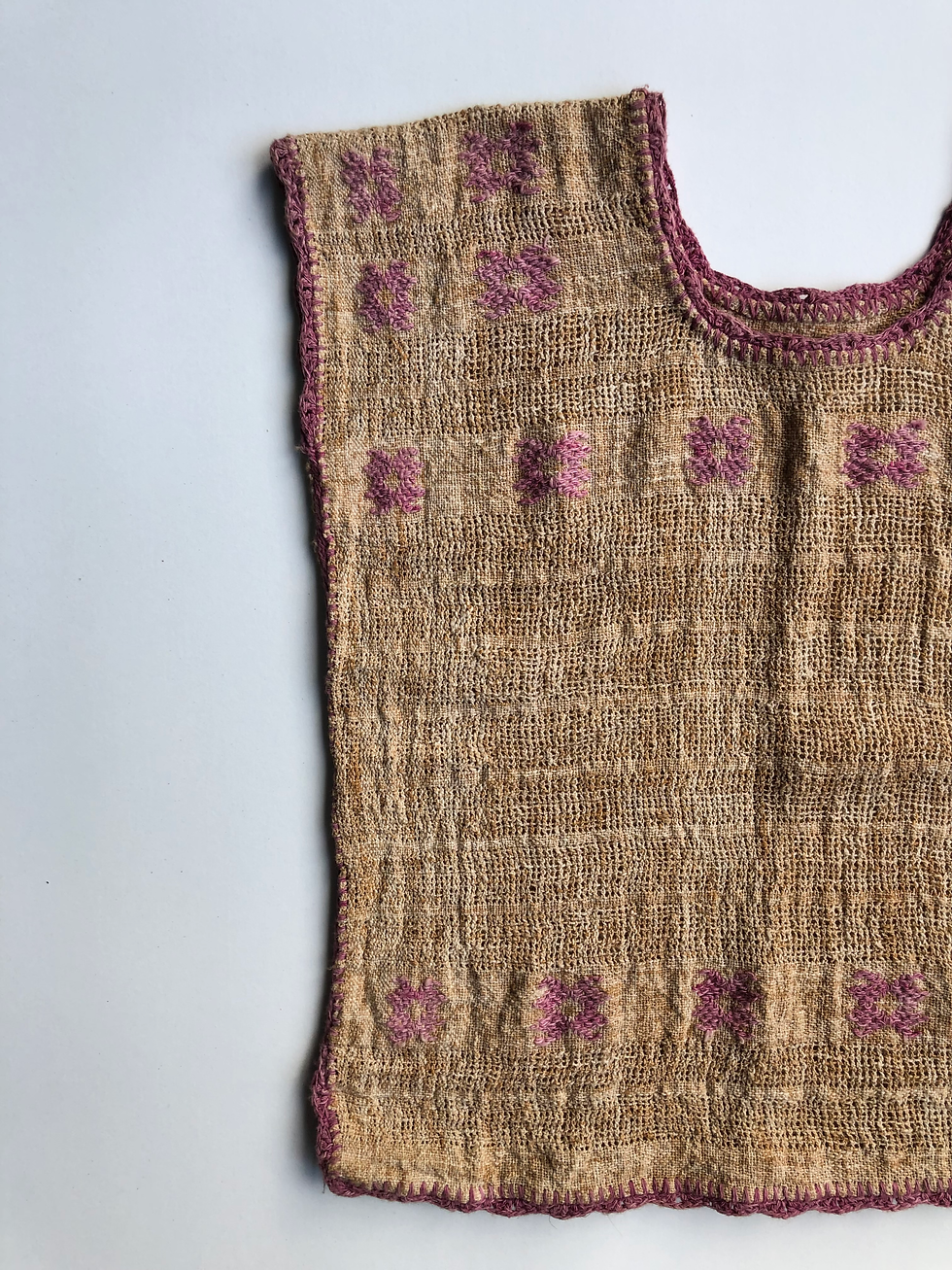 Miniatura: Blusa mixta con Brocado en grana