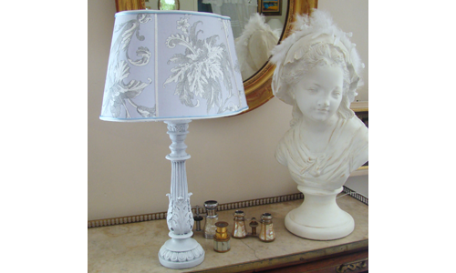 Abat-jour oval trilobe
