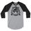 Thumbnail: Planet Pasadena OG One Color Logo3/4 sleeve raglan shirt