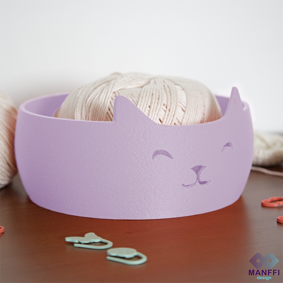 Miniatura: Suporte para Novelos | Gatinho