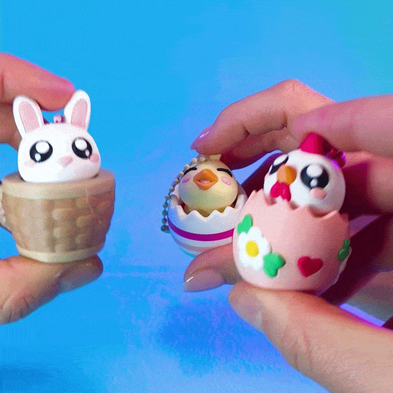 Miniatura: Clicker de Ovos e Cestos de Páscoa