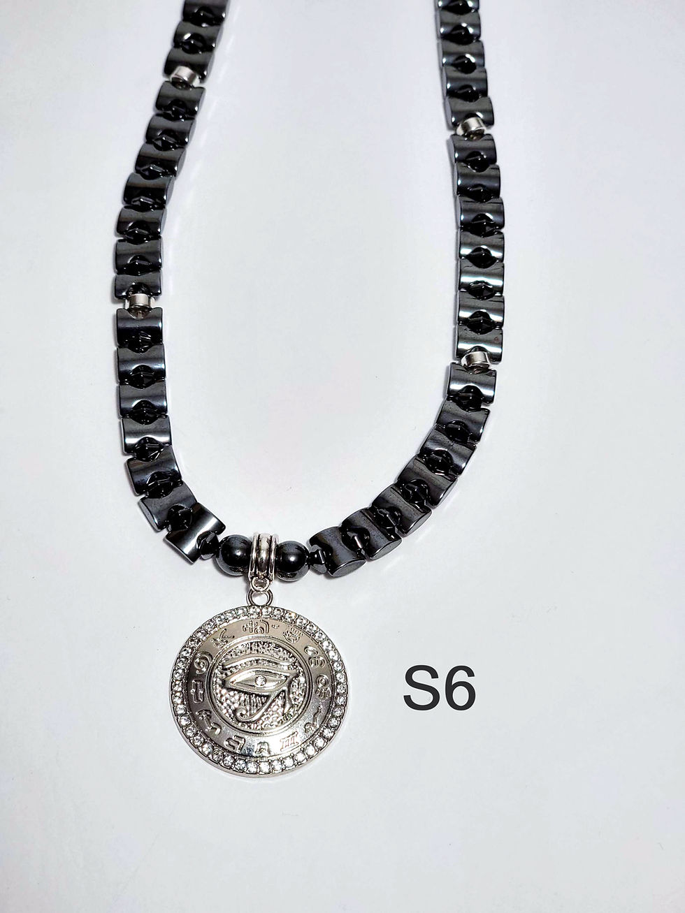 Thumbnail: Hematite Links & Silver-plated Hematite Set
