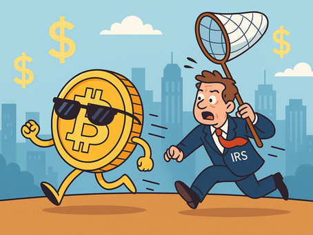 IRS running after a bitcoin