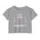 Thumbnail: Crop Top - Baby Announcement for Accountants - Women's Festival Clothing