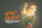 Money burning with text "Non-Filed Returns"
