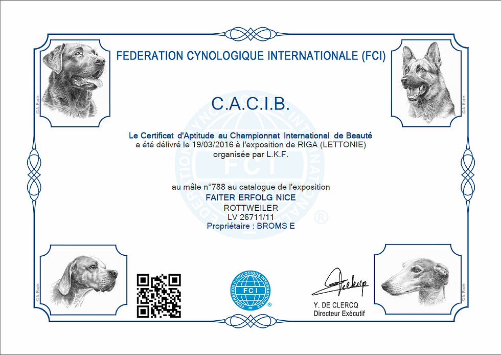 CACIB 19.03.2016